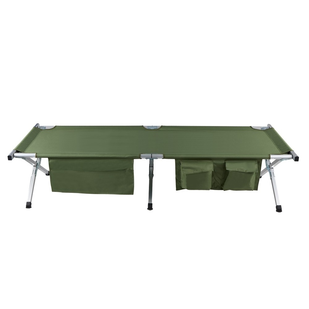 Outdoor Portable Camping Bed Ultralight Foldable Adjustable Folding Bed Camping Cot