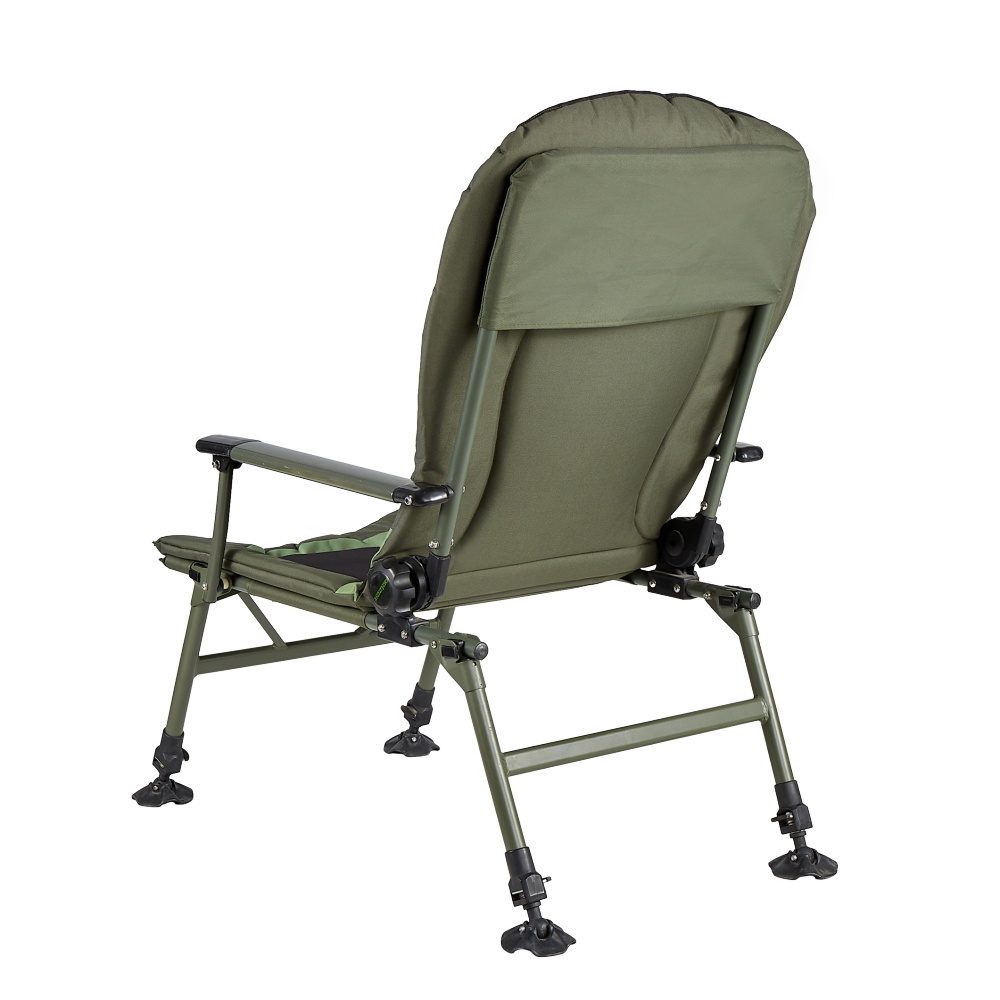 Outdoor Folding Carp Fishing Chair Portable Camping Reclining Beach Chair