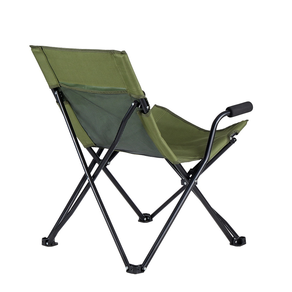 Outdoor Folding Fishing Chair Folding Lightweight Camping Chair with Armrests