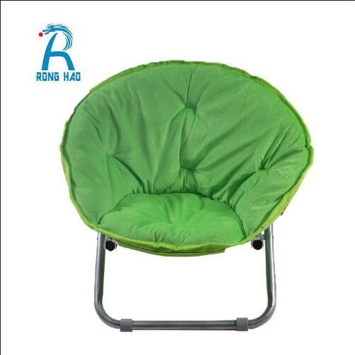 YongKang Durable Portable Soft Folding Moon Chair,Folding Round Outdoor Moon Chair