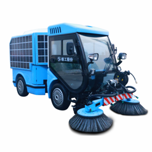 ride on vacuum cleaner battery powered floor sweeper  battery powered sweeper driven street sweeper for park