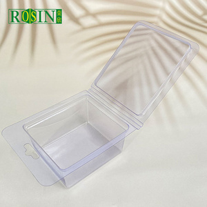 Custom Clear Clamshell Blister Packs Hanging Plastic Clamshell wax melt Blister Packaging For Accessories