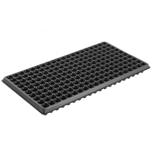 Large 200 Cells Reusable PS Black Plug Blister Seed Starter Trays For Plant Propagation Nursery Seedling