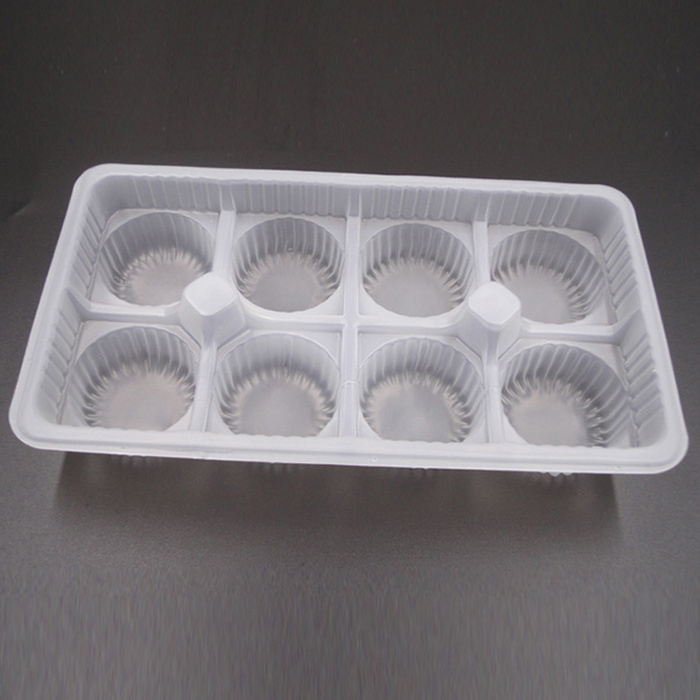 Wholesale disposable transparent plastic mochi donut boxes dessert cake food box packaging tray