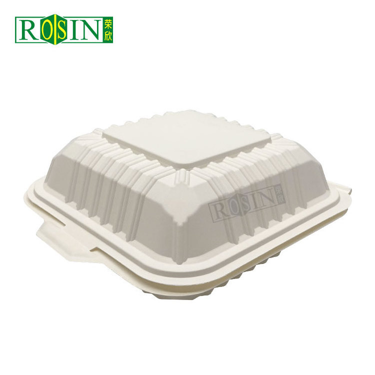 Customized 3 4 Compartment PP Food Grade Corn Starch Biodegradable Food Container Disposable Lunch Box