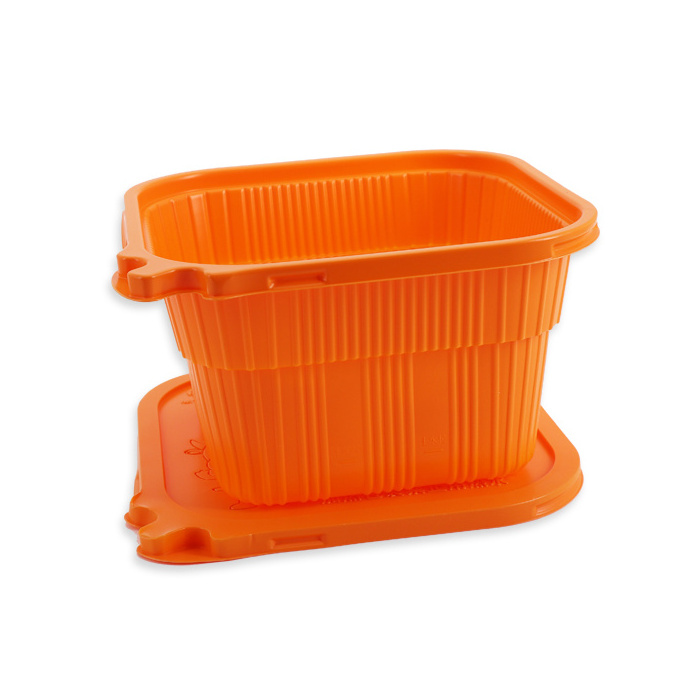 Wholesale Disposable Plastic Fast Food Bento Box Self Heating Food Packaging for Hotpot portable self heating lunch box