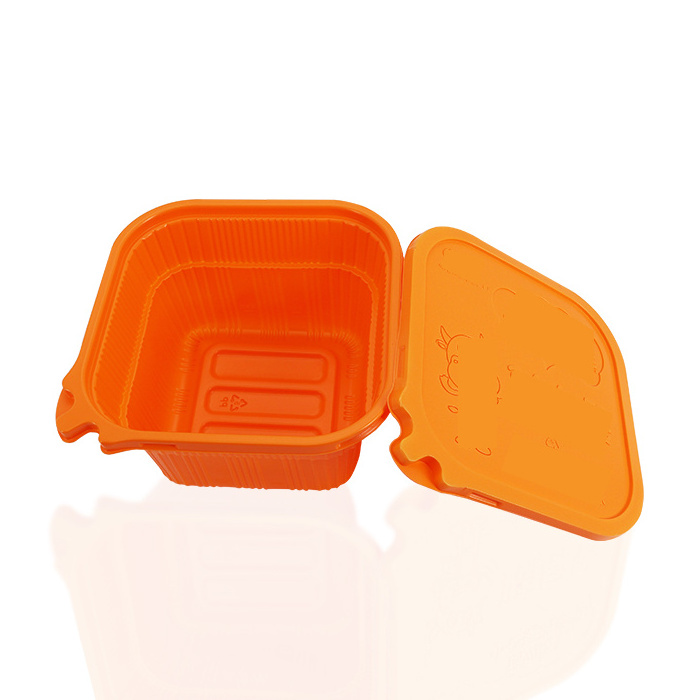 Wholesale Disposable Plastic Fast Food Bento Box Self Heating Food Packaging for Hotpot portable self heating lunch box