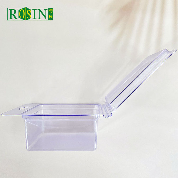 Custom Clear Clamshell Blister Packs Hanging Plastic Clamshell wax melt Blister Packaging For Accessories