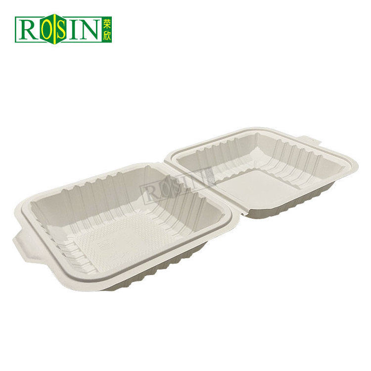 Customized 3 4 Compartment PP Food Grade Corn Starch Biodegradable Food Container Disposable Lunch Box