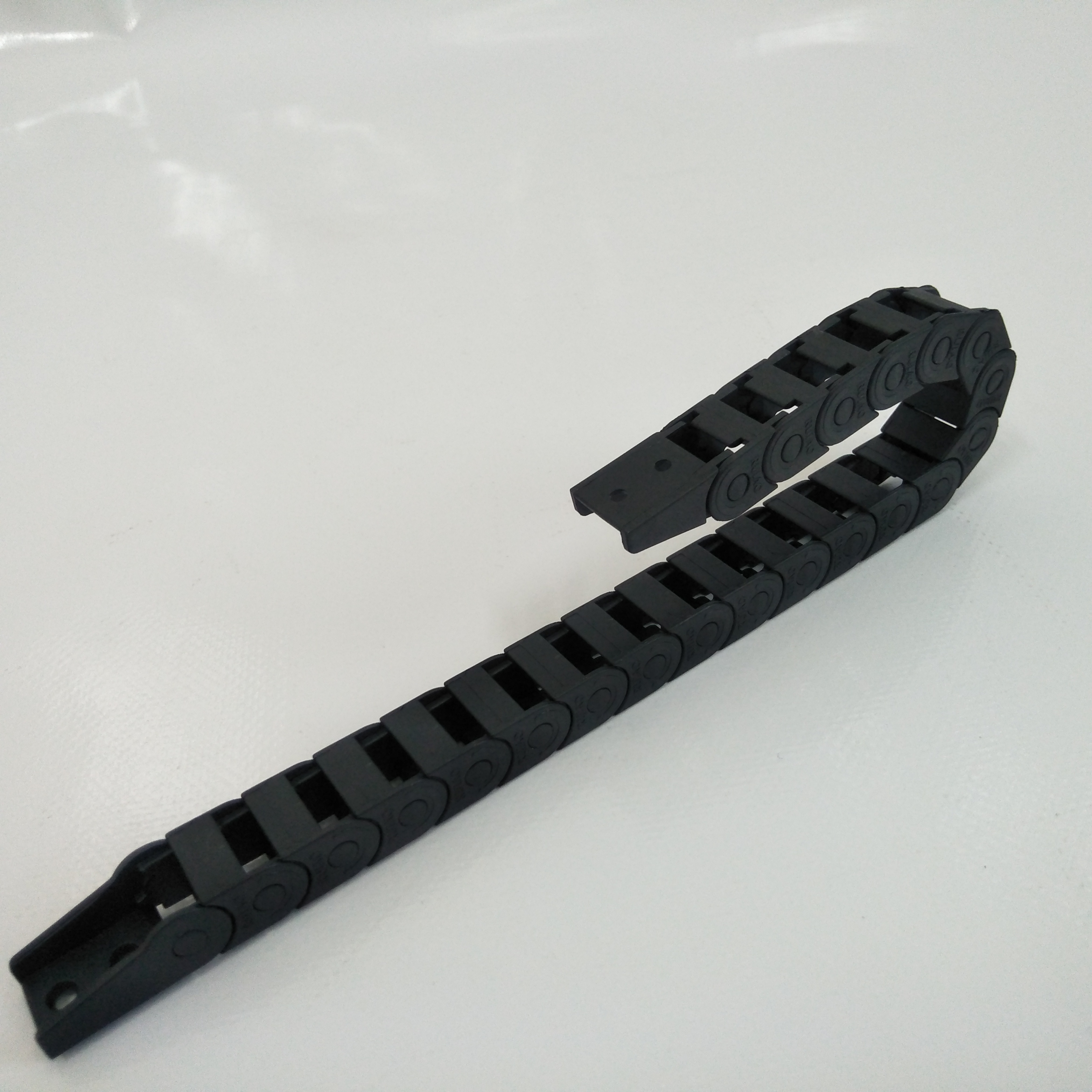 TP15 Series opening plastic cable energy chain nylon cnc cable tray flexible cable drag chain