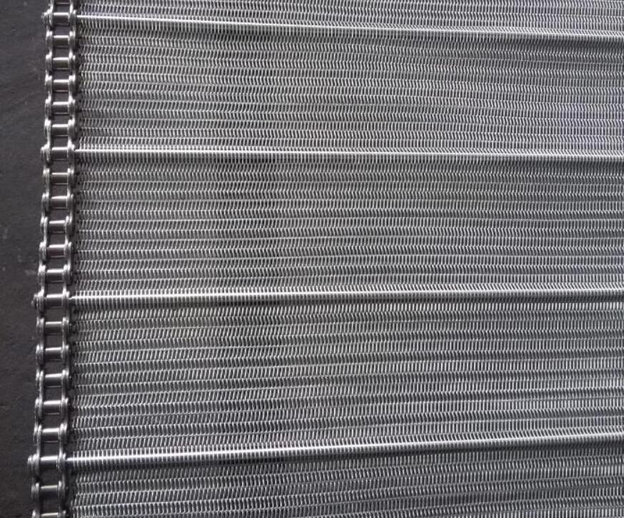 High Quality Food Grade Stainless Steel Wire Mesh Conveyor Belts Chain Link Conveyor Belt