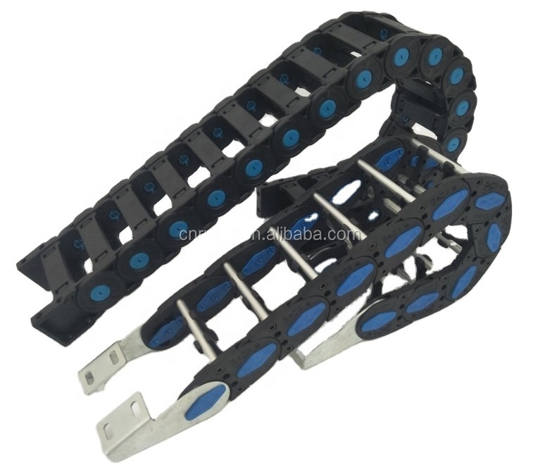 Nylon Bridge or Enclosed CNC Energy Drag Chain Cable Carriers Flexible Cable Tray