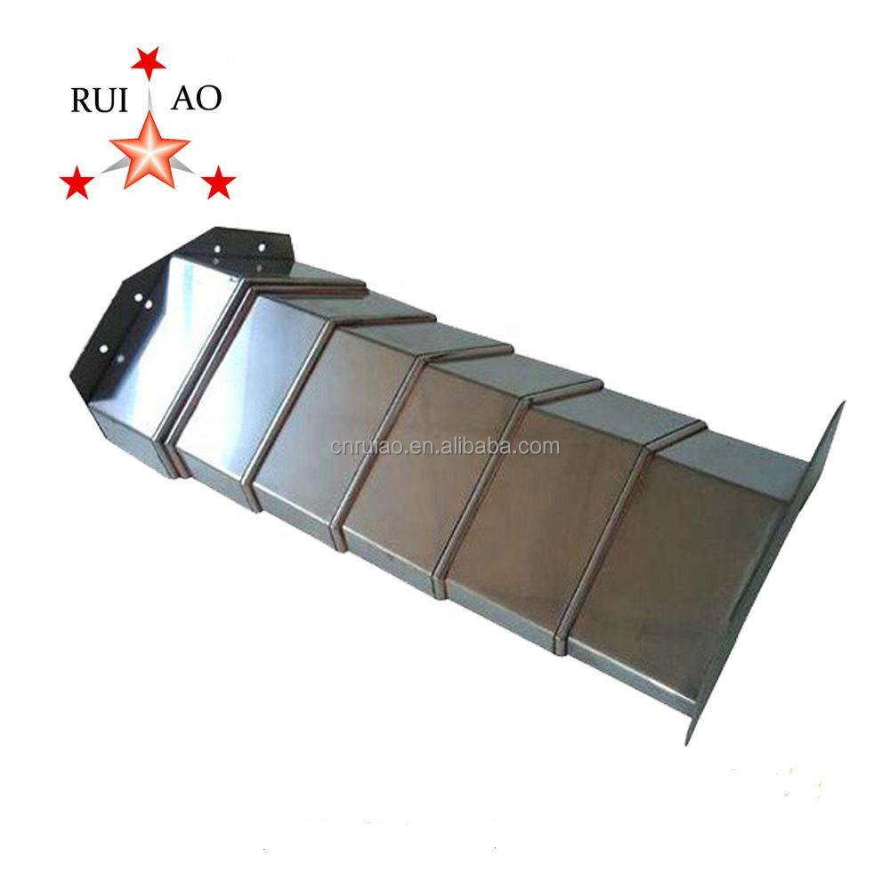 telescoping way cover with wiper ,telescopic cover way for CNC milling machine