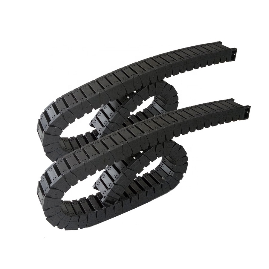 Laser cutting machine cable holder plastic chains flexible cnc machine cable carrier chain cable & hose carriers