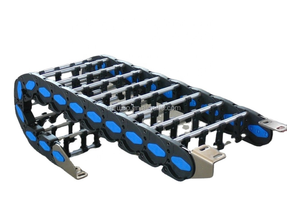 Nylon Bridge or Enclosed CNC Energy Drag Chain Cable Carriers Flexible Cable Tray