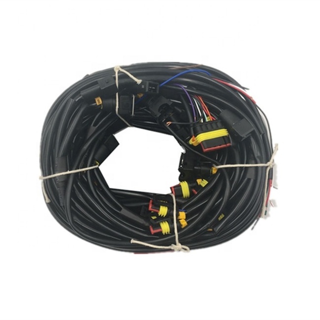 Vehicle cng conversion kit ecu cable wire harness