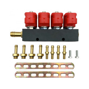 Common rail injectors lpg car autogas cng conversion kit injector rail