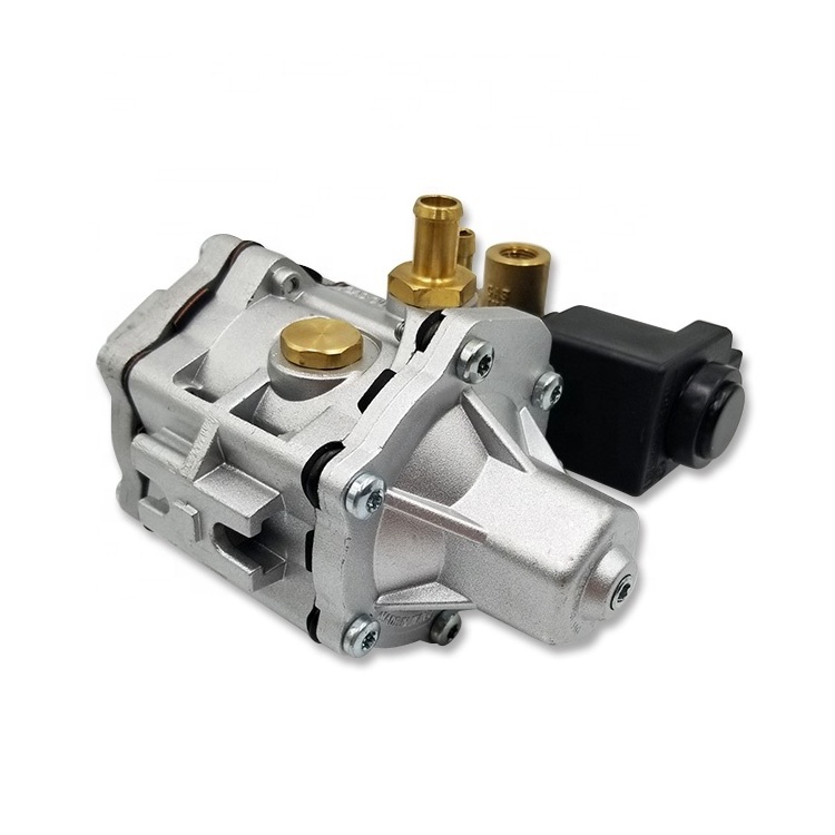 Adjustable Car Conversion Kit High Pressure Regulator 2 Stages Vehicle Autogas AT12 CNG Reducer