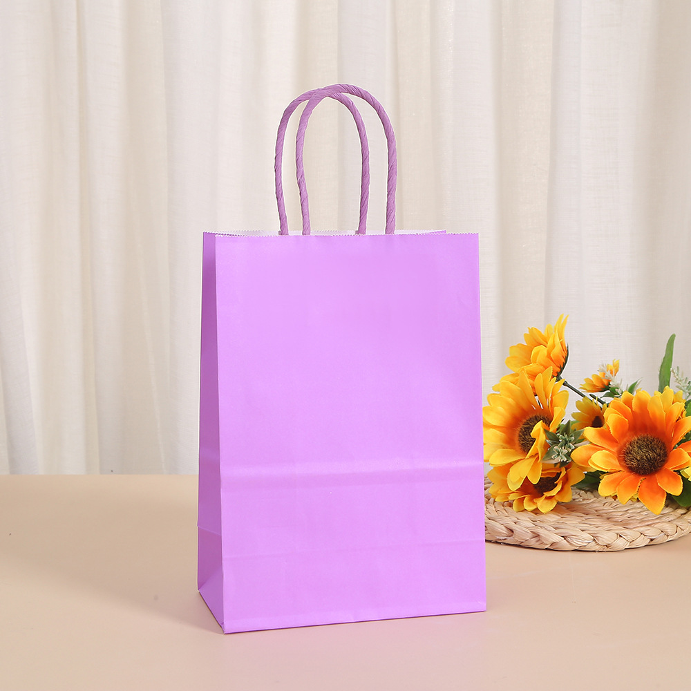 Customized translucent recyclable clothing wrapping packaging kraft, white lined self-adhesive Colorful paper bags/