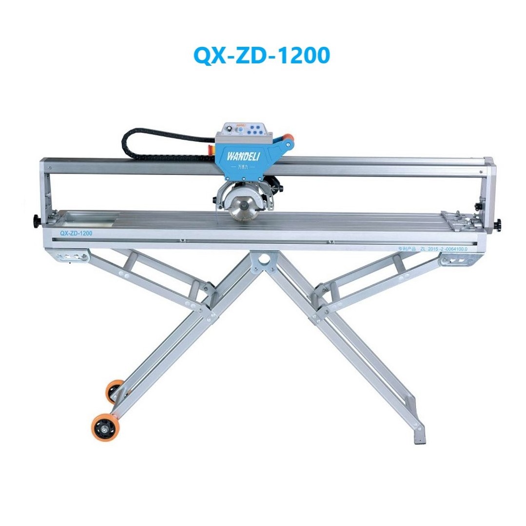 Marble Cutter QX-ZD-1200 Automatic Cutting Machine QX-1200 Cutting Machine 1200mm Tile Cutting Granite Step Anti Slip Machine