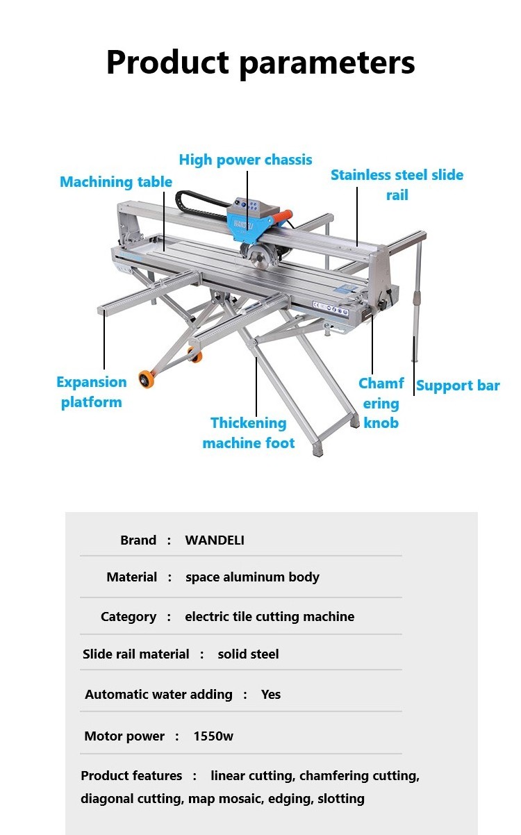 Marble Cutter QX-ZD-1200 Automatic Cutting Machine QX-1200 Cutting Machine 1200mm Tile Cutting Granite Step Anti Slip Machine