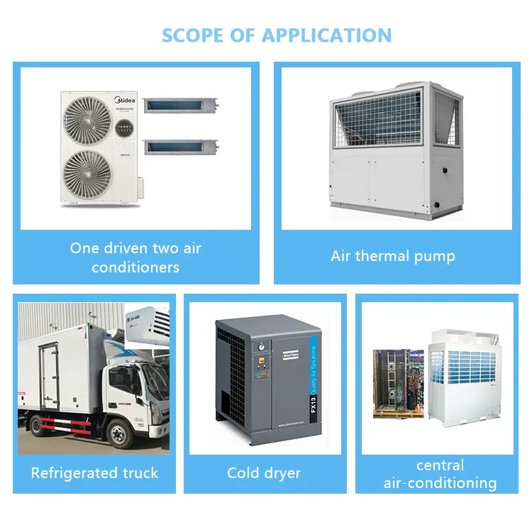 Liquid Gas Separator hydraulic refrigeration suction line accumulator for air cooled chiller