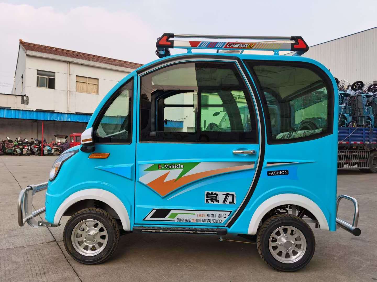 Chang li High quality four wheel full closed cabin scooter new cars mobility scooter car for elderly chang li zyx