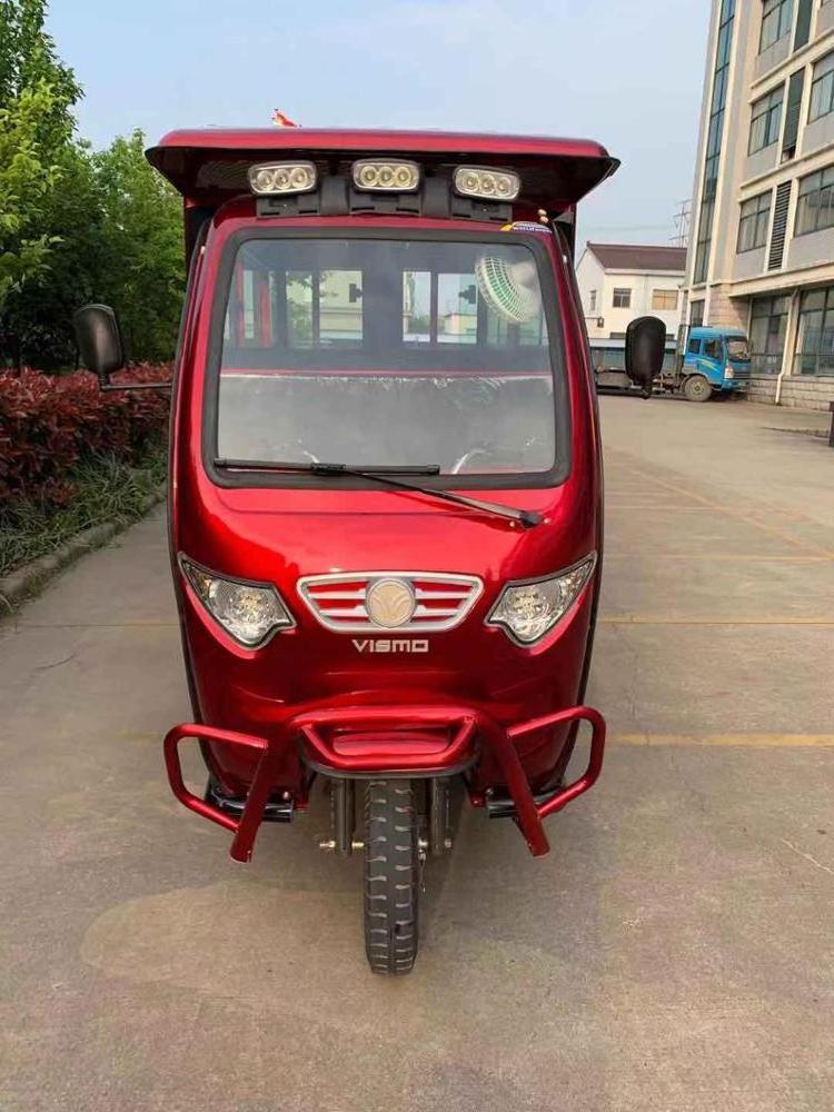 Closed electric tricycle for 8-10 passengers adult in Philippines electric tricycle  Suitable for taxi minibus