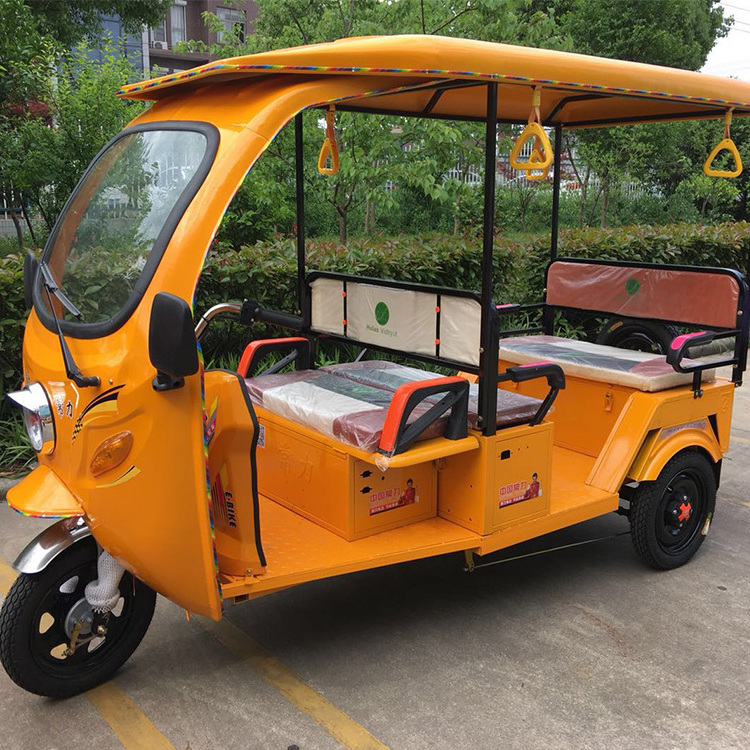 electric auto rickshaw tuk tuk/passenger tricycle with good quality/pedicab rickshaws for sale