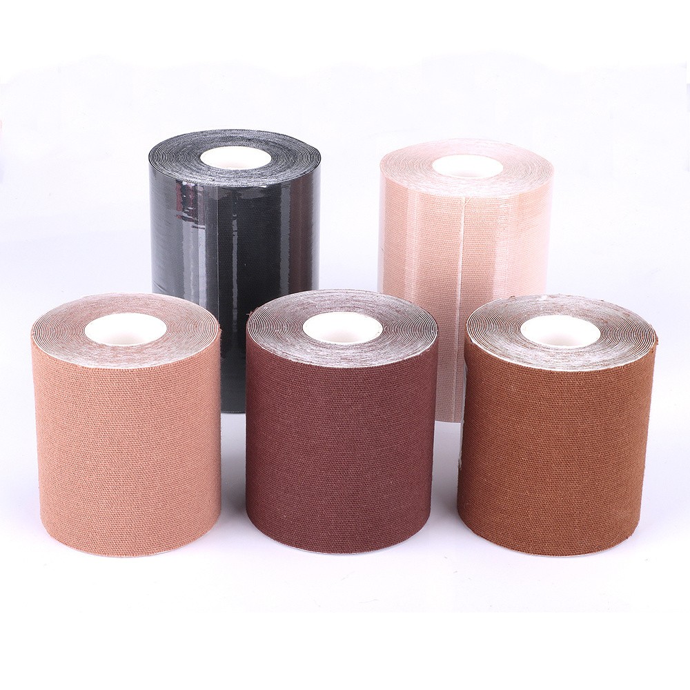 Manufacturer Waterproof woman boob Body lift tape colorful acrylic wave glue single side tape breast tape for lifting boob