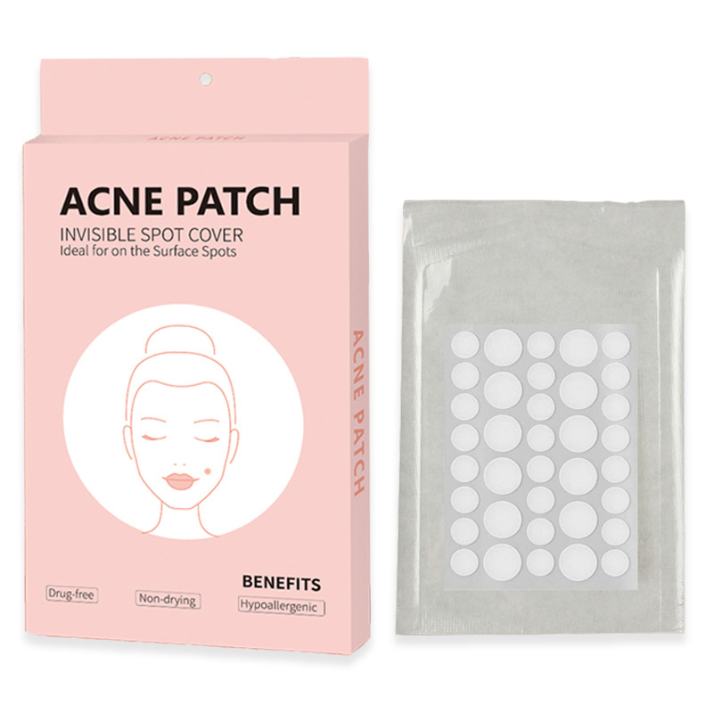 Medical Adhesive Acne Cover Tape Patches Treatment Pimple Acne Patches Support Custom Shape