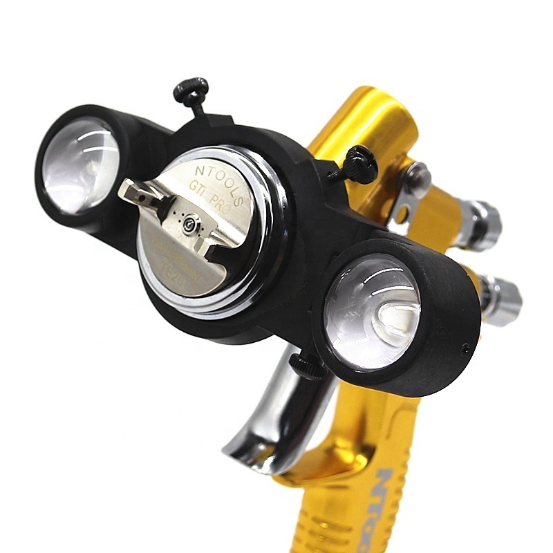 Spray Gun Light Airbrush Light Spray Paint Fill Burner Universal Paint Gun Lamp Adjustable Size Lighting Searchlight