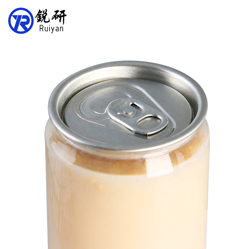 Plastic PET 330ml 11oz Soda Cans Empty Pull Ring Beverage Cans For juice soft drinking