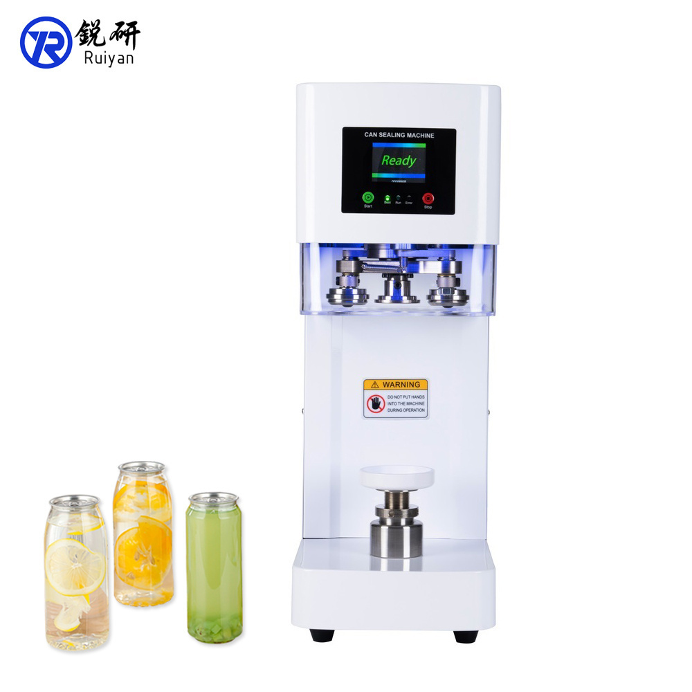 Automatic Can Sealing Machine PET can sealing machine Aluminum can sealing coffee milk tea tea drink beer cola soda water