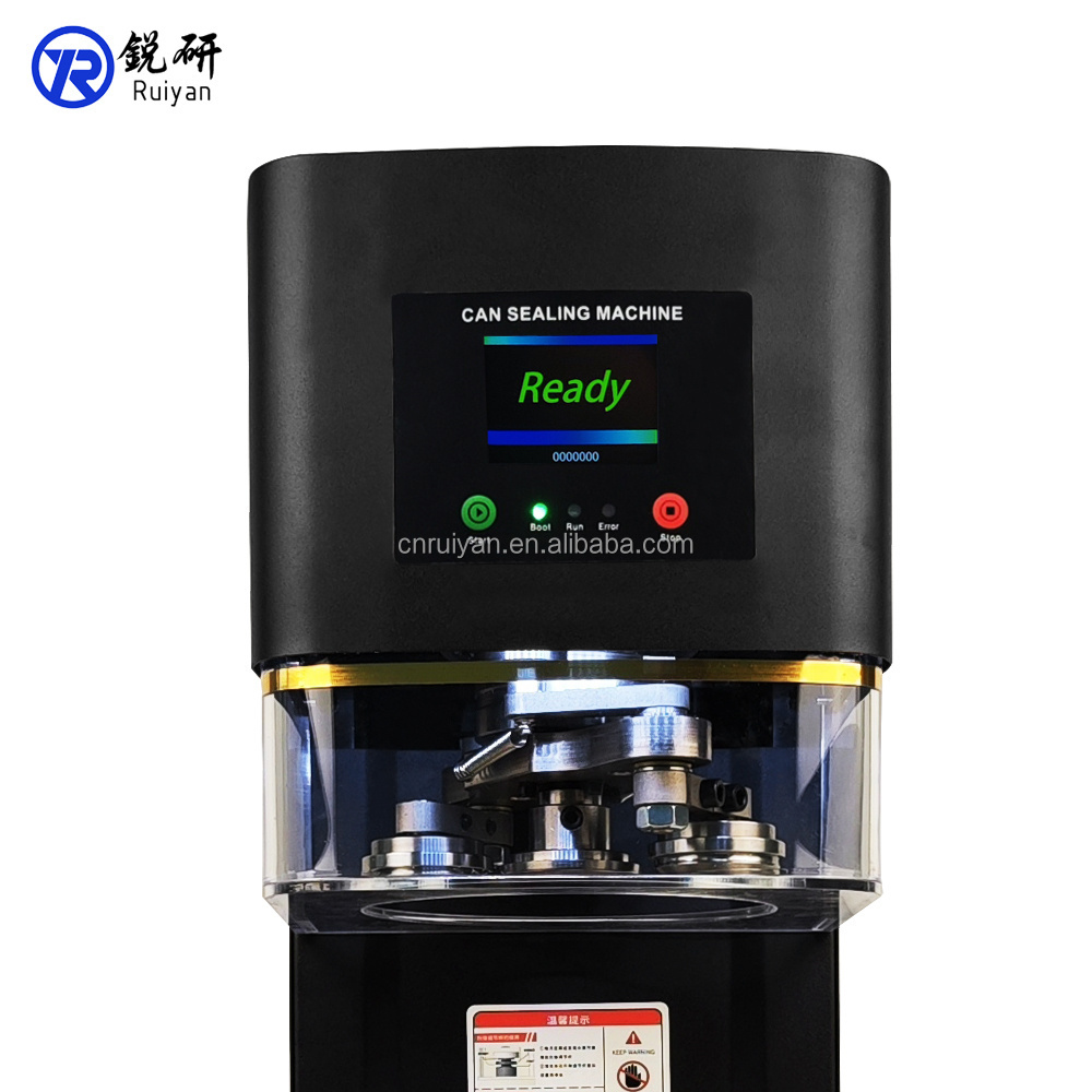 Automatic Can Sealing Machine PET can sealing machine Aluminum can sealing coffee milk tea tea drink beer cola soda water