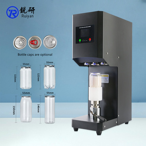 bubble tea beer drinking can aluminum sealing machine pet cup sealer nespresso juice packing machine