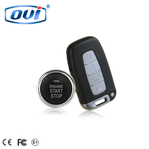 2016 OVI Fully functional OBD easy installation smart key CAN BUS push button start passive keyless entry PKE car alarm system