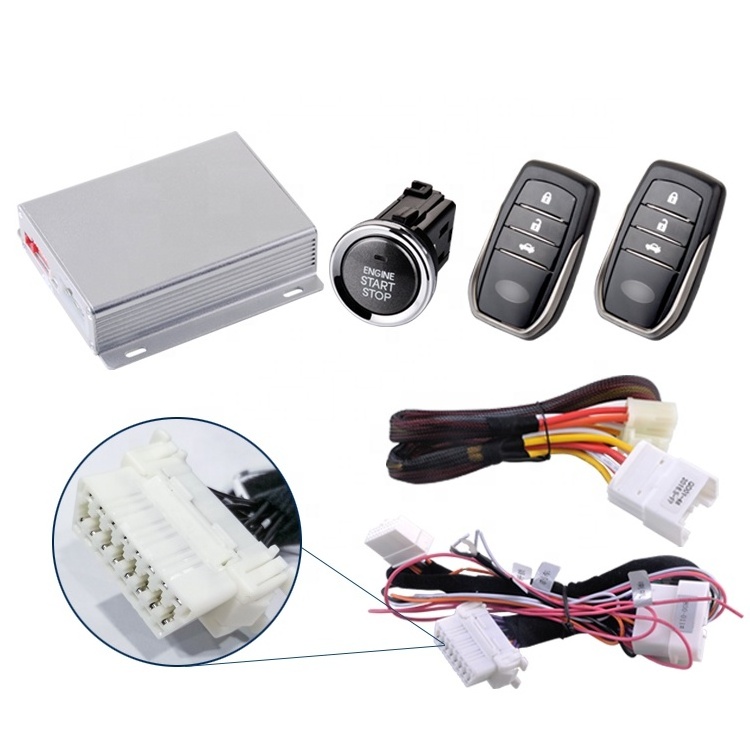 Hot Sales Car OBD PKE Engine Start Stop Button System Keyless Entry For Toyota FORTUNER