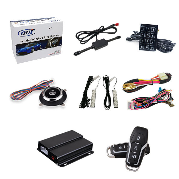 RFID Passive Keyless Entry Automatic Lock Unlock Push Button Go Remote Starter