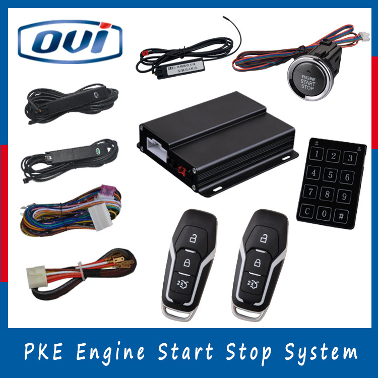 RFID Passive Keyless Entry Automatic Lock Unlock Push Button Go Remote Starter