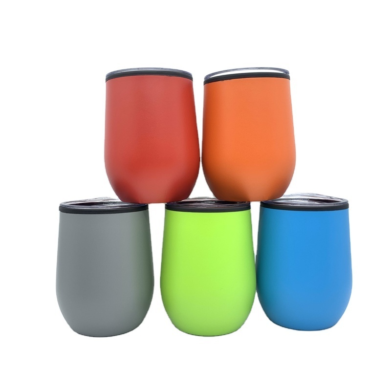 12oz stemless wine tumbler stainless steel tumbler tumblers stainless steel vacuum insulated best selling products 2020 in euro