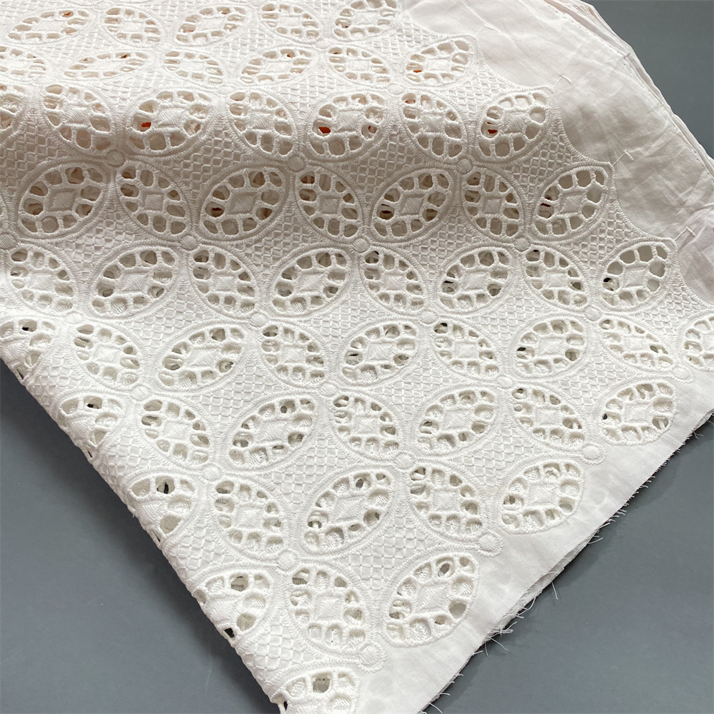 New Style High Quality Latest Swiss Cotton Lace Fabric African 2021 Breathable Nigerian Swiss Cotton Voile Lace Fabric