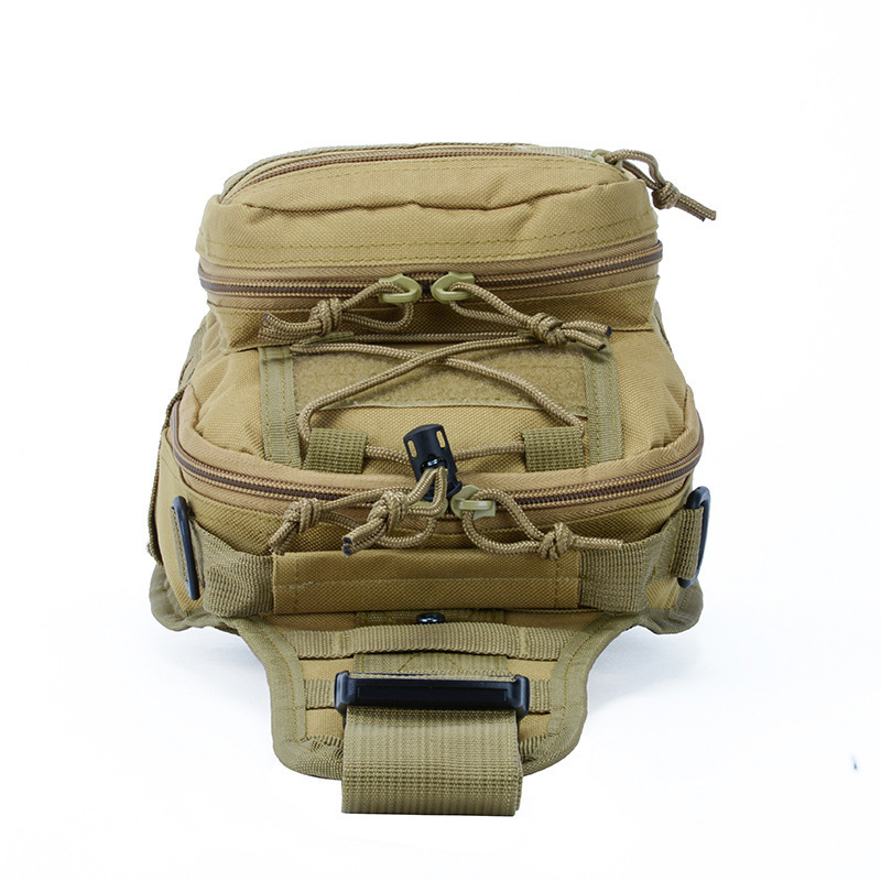 Small Bag Camouflage Oxford Fabric Diagonal Cross Shoulder Men Crossbody Sports Outdoor Tactical Chest Bag