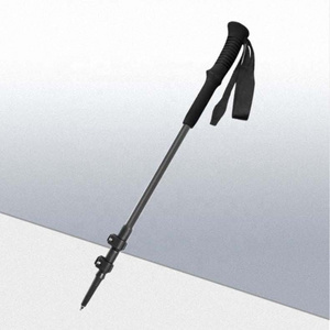 Mountain Tech Trekking Poles Carbon Fiber Walking Hiking Sticks with Quick Adjustable Locks Poles for Trekking or Walking