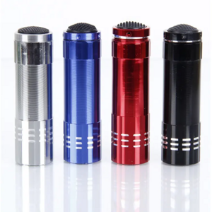 Powerful Portable Super Bright 9 LED Mini Flashlight Small Torch Pocket Lamp