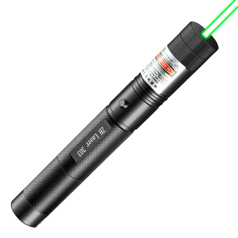 4 Color Laser Pointers Rechargeable 303 Star Laser with 18650 battery and Safety Lock Red Blue Gold Purple Laser Pointer