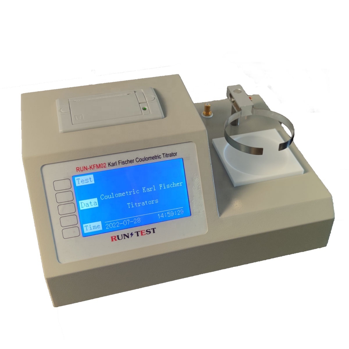 Intelligent Coulometric Karl Fischer Titrator Oil Trace Water Content Tester Moisture Analyzer