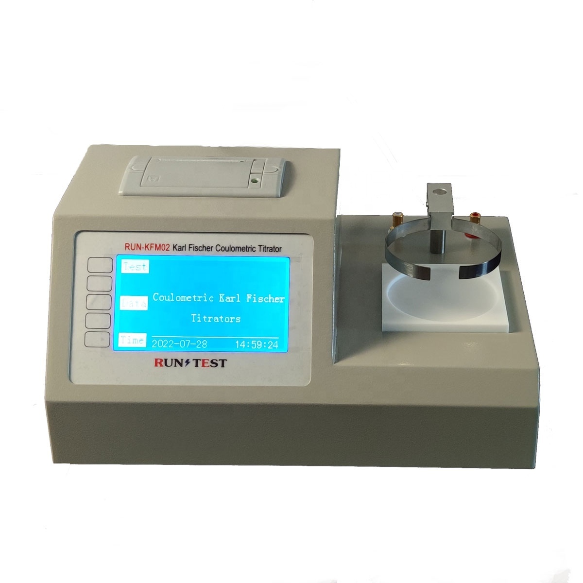 Intelligent Coulometric Karl Fischer Titrator Oil Trace Water Content Tester Moisture Analyzer