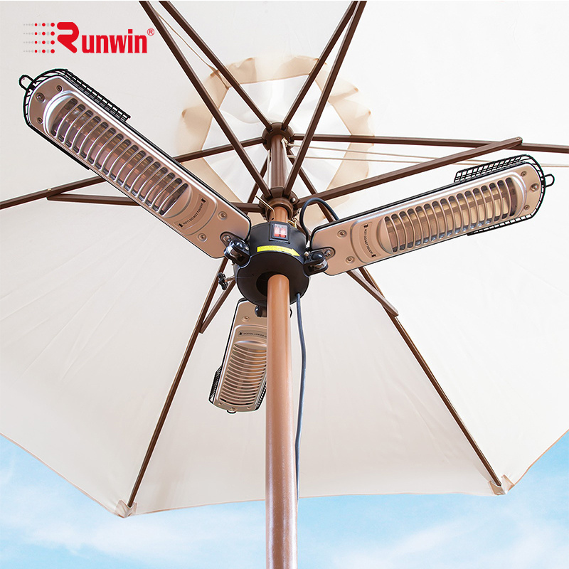 Electric Outdoor Halogen Patio Umbrella Parasol Heater