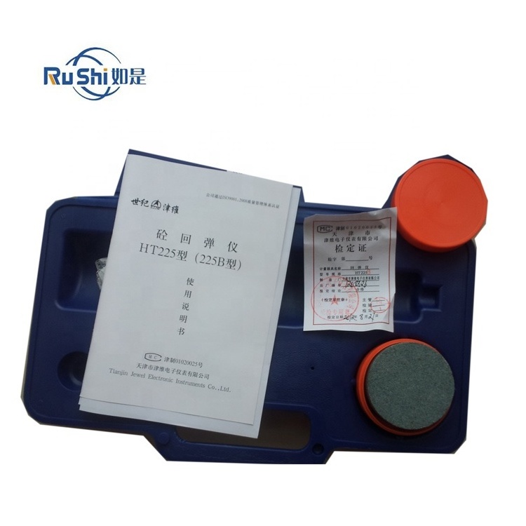 New Concrete Rebound Hammer Tester NDT Resiliometer HT-225